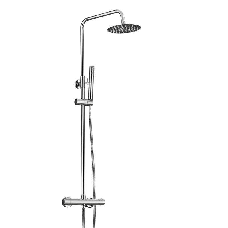 Dobbelt-funktion termostatisk brusesystem